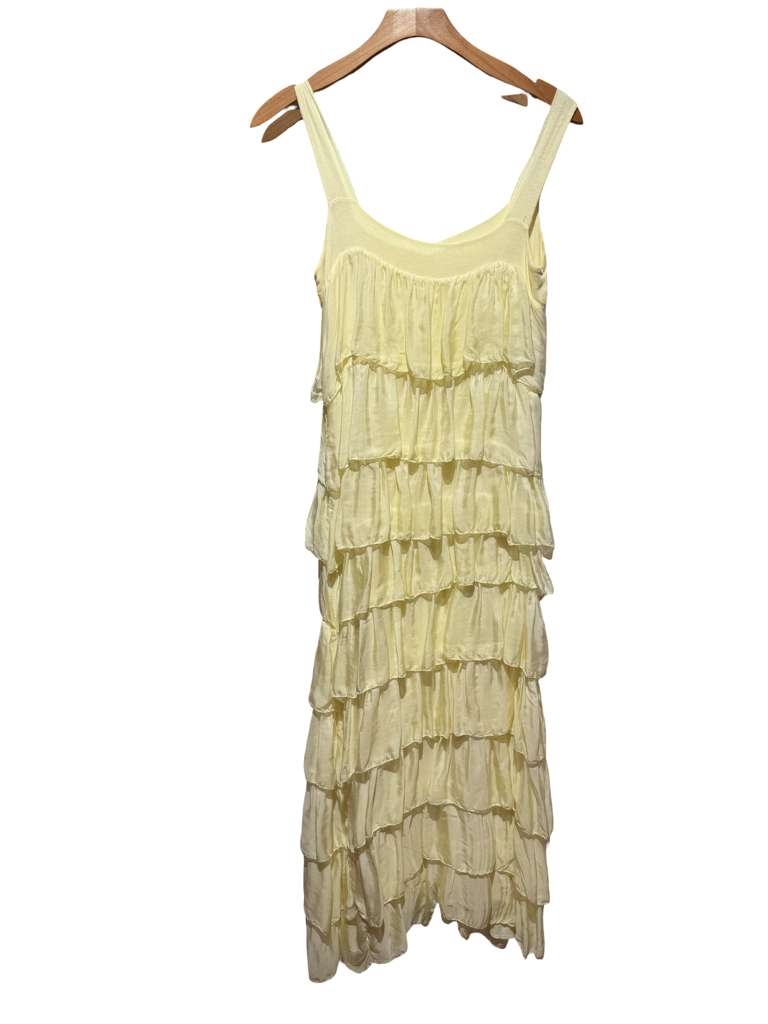 Silk Maxi Dress – | One Size Made in Italy