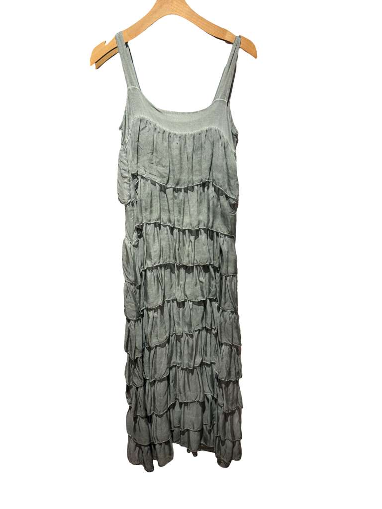 Silk Maxi Dress – | One Size Made in Italy